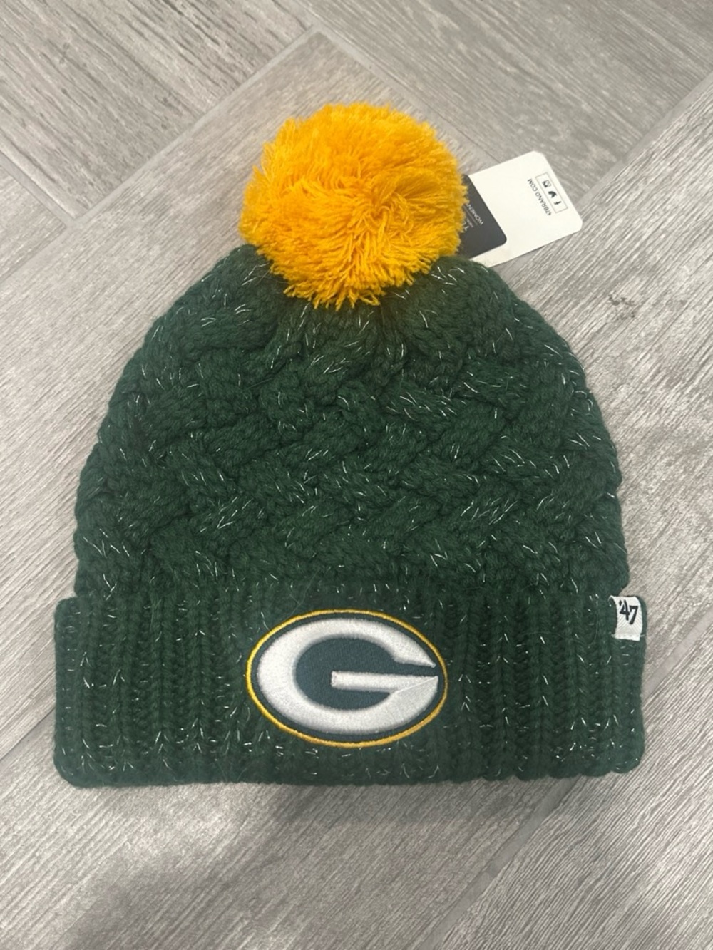 47 Brand Packers Pom Beanie